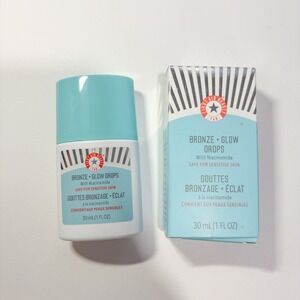 First Aid Beauty Bronze Glow Drops Niacinamide Full Size 30ml 1 Fl Oz